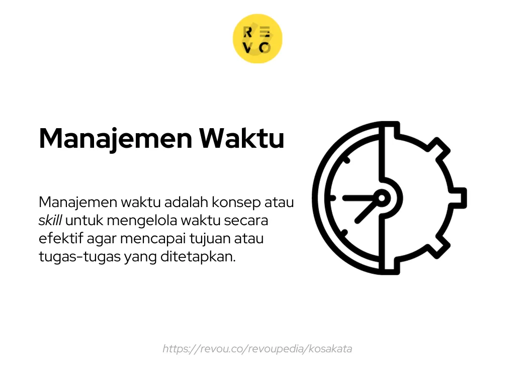 time management atau manajemen waktu adalah