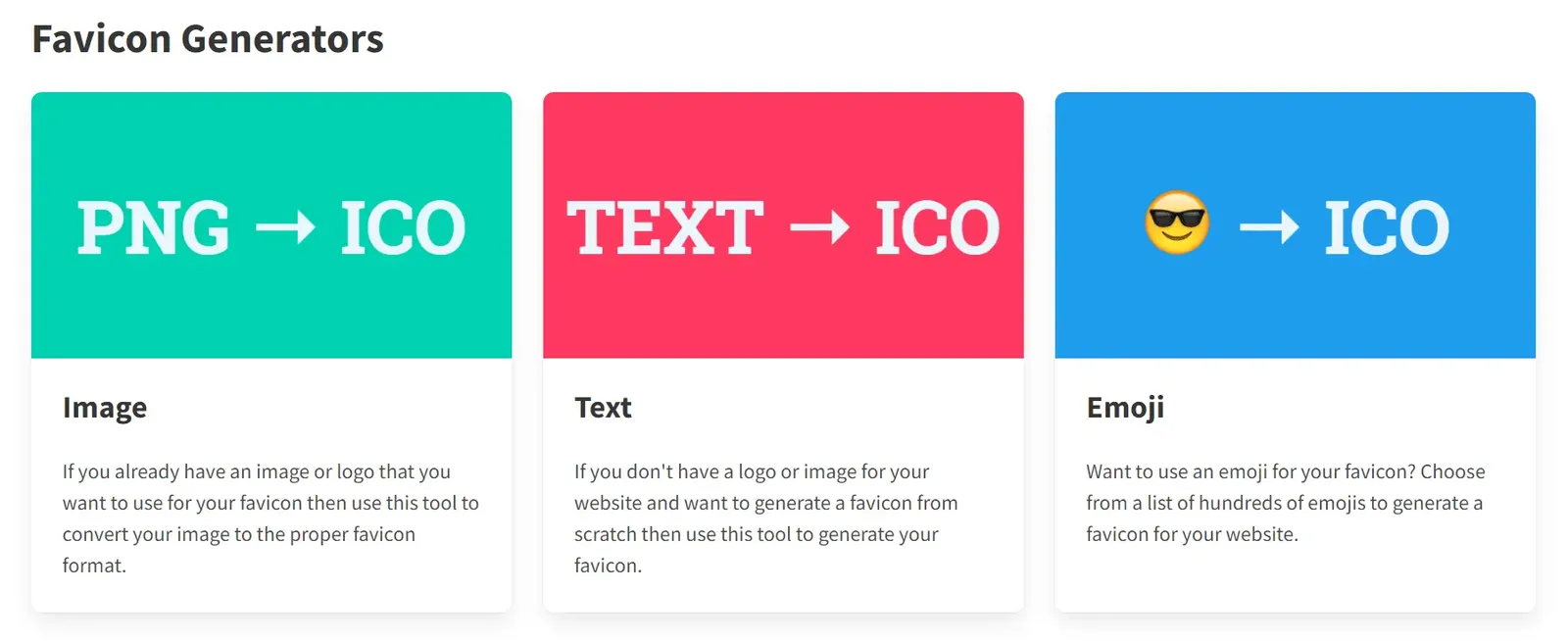 Favicon generator gratis