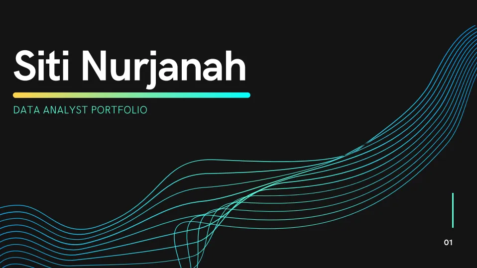 Contoh Portfolio Data Analyst, Portfolio Data Analyst Template