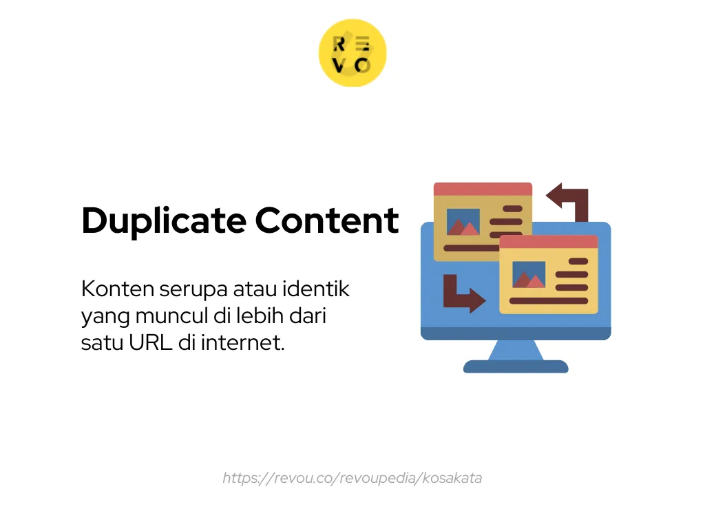 pengertian duplicate content