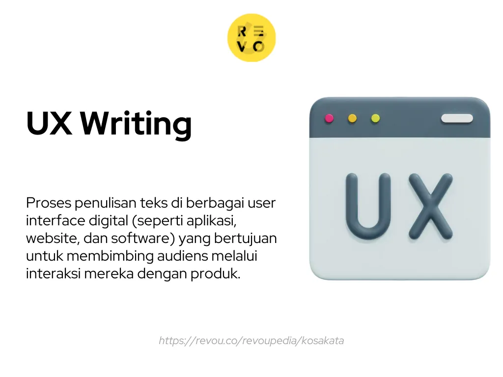 pengertian UX Writing