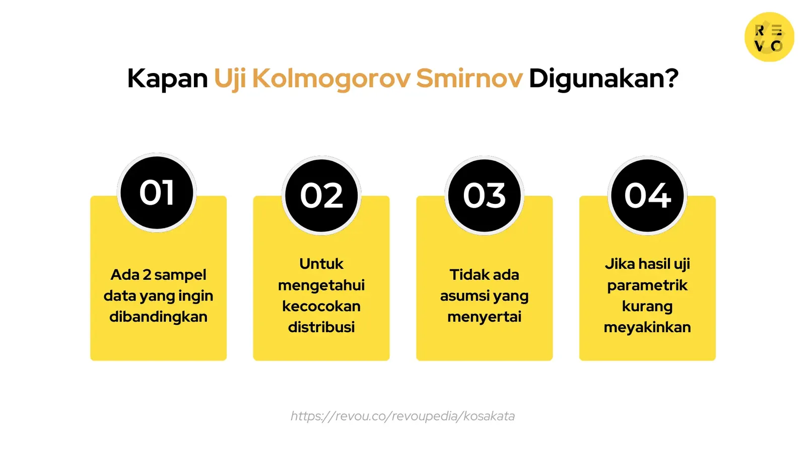 Kenapa menggunakan uji kolmogorov smirnov 