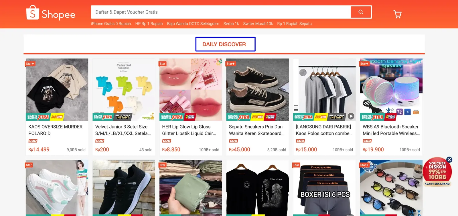 Contoh Discovery Ads