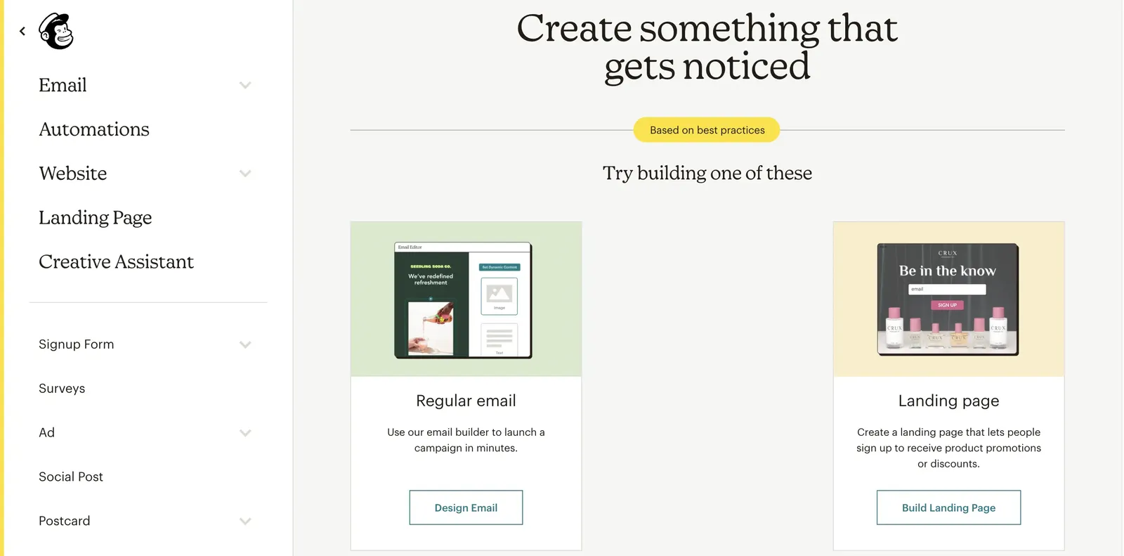 contoh mailchimp - revou