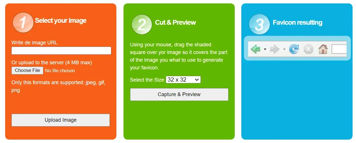 Genfavicon favicon generator gratis