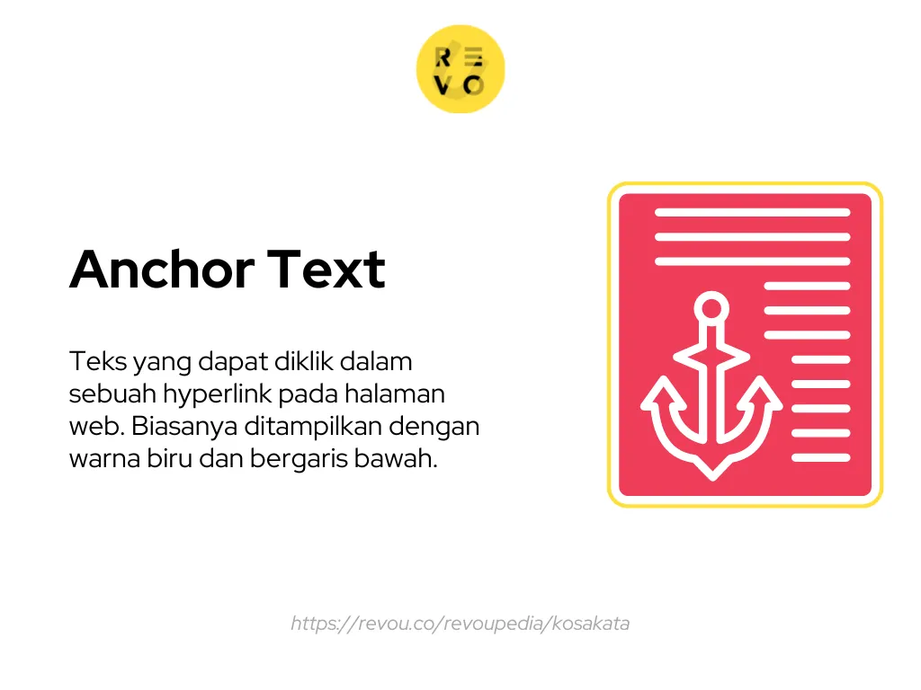 pengertian anchor text