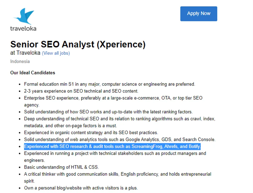 lowongan kerja seo specialist, Cara Menjadi SEO Specialist untuk Pemula