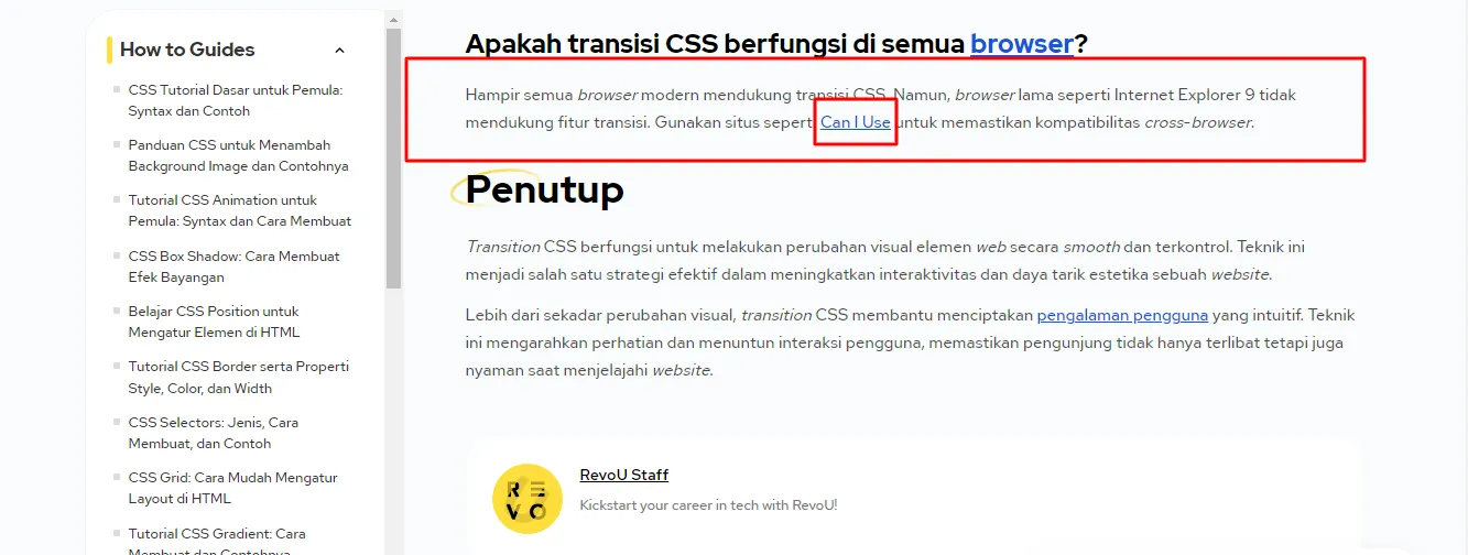 Contoh Link Dofollow