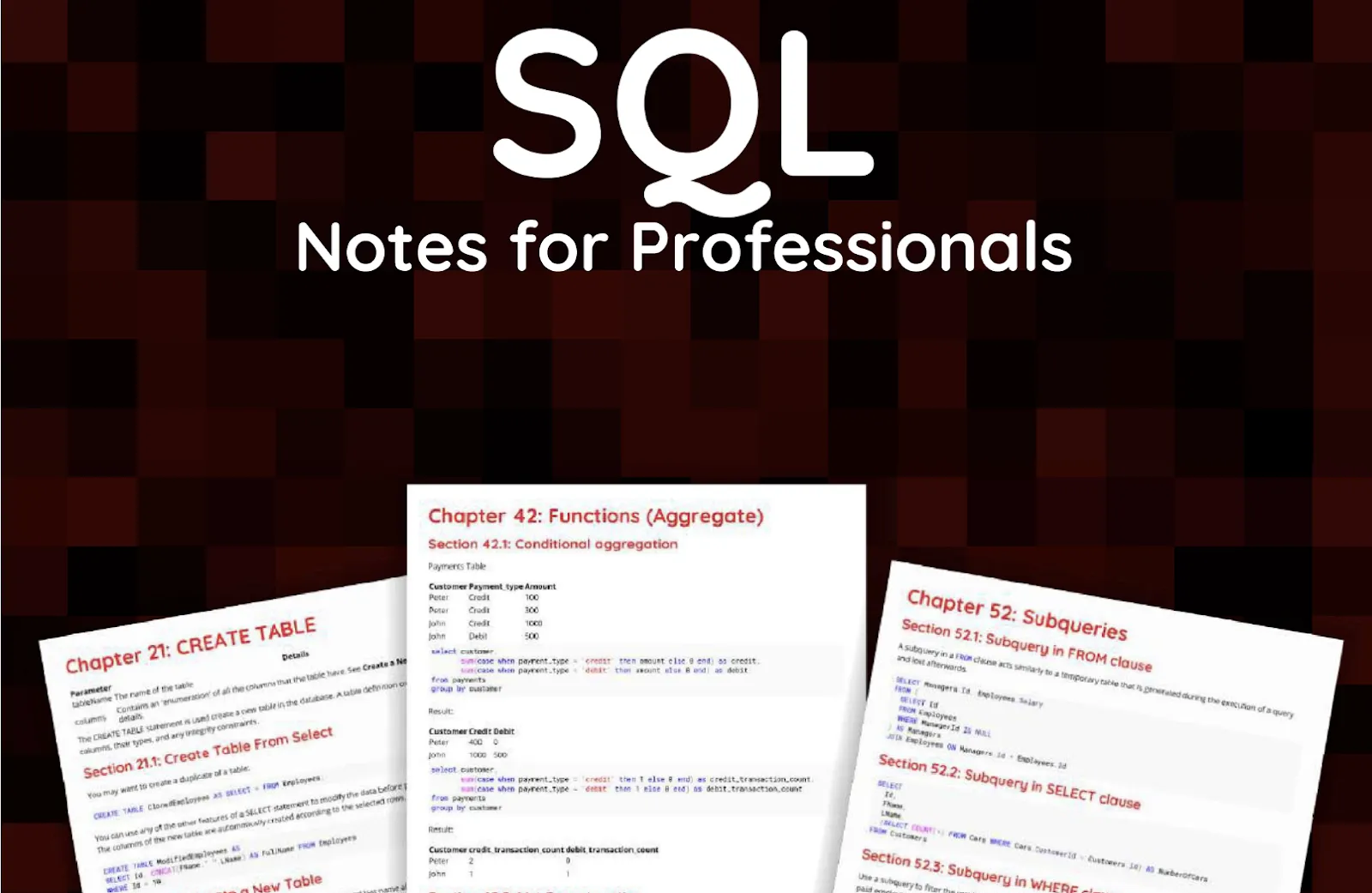 SQL Handbook