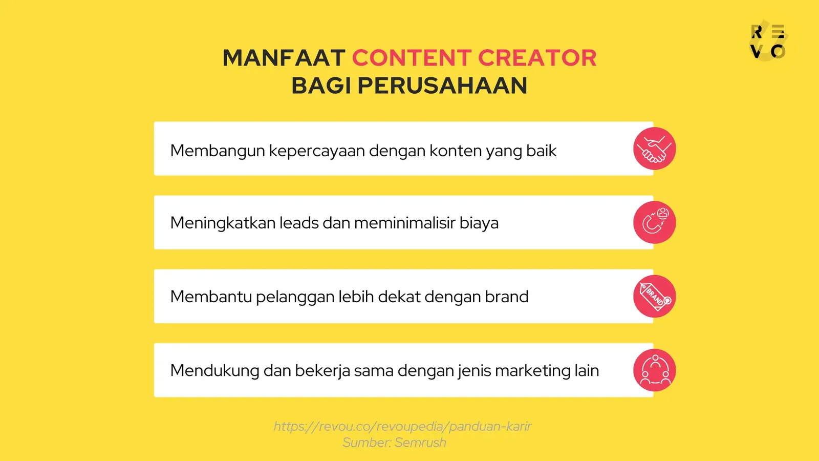 Manfaat content creator bagi perusahaan