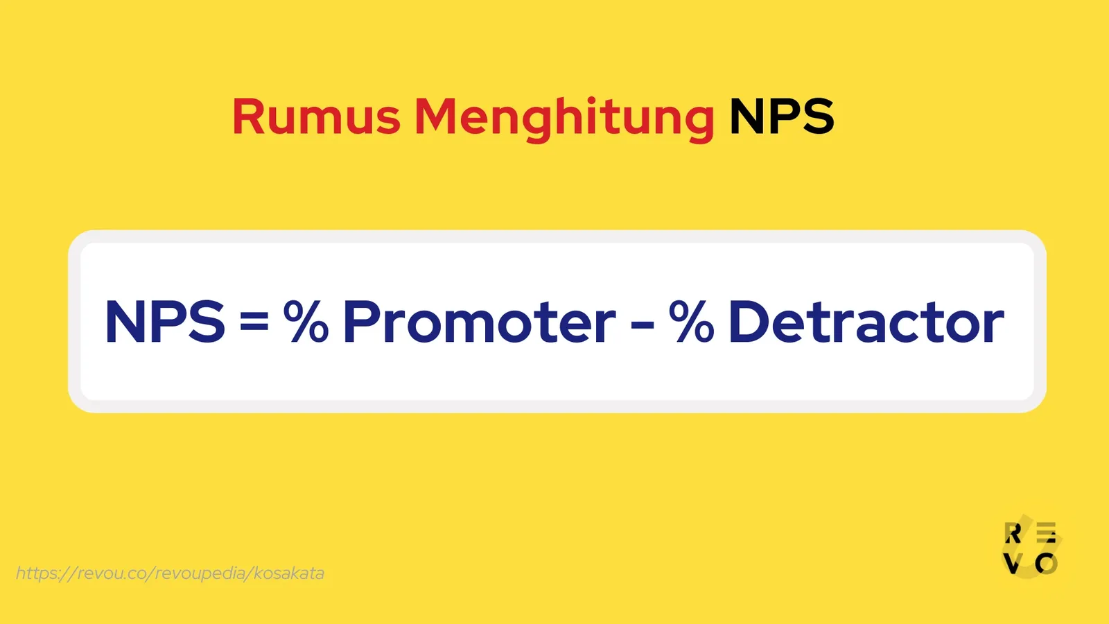 rumus menghitung NPS