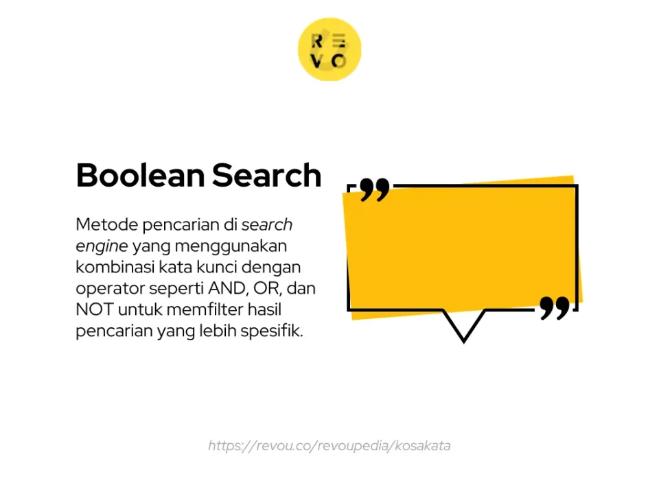 pengertian Boolean Search