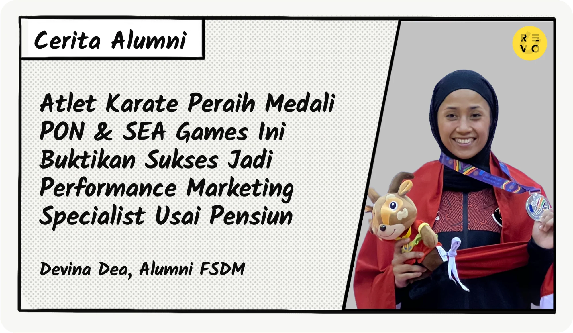 Atlet Karate Peraih Medali PON & SEA Games Ini Buktikan Sukses Jadi Performance Marketing Specialist Usai Pensiun